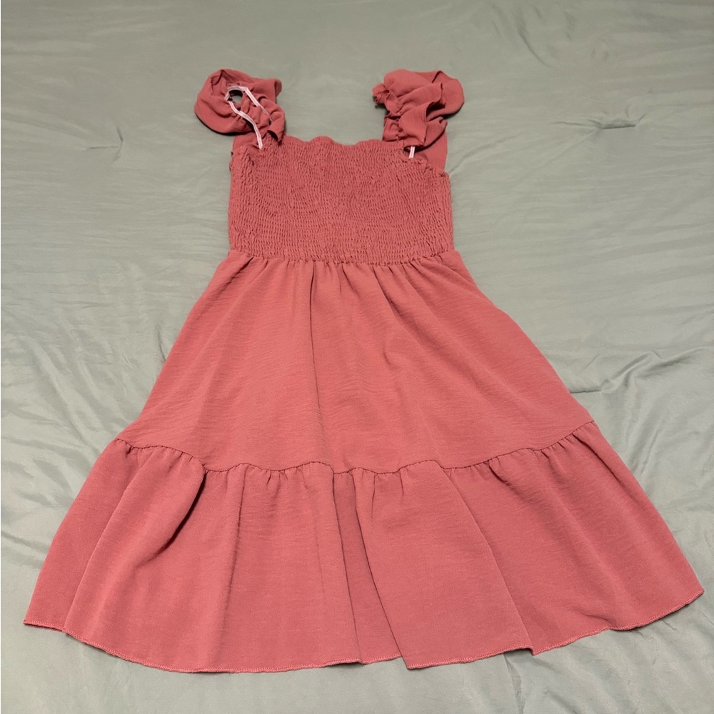 SHEIN Dusty Rose Dress